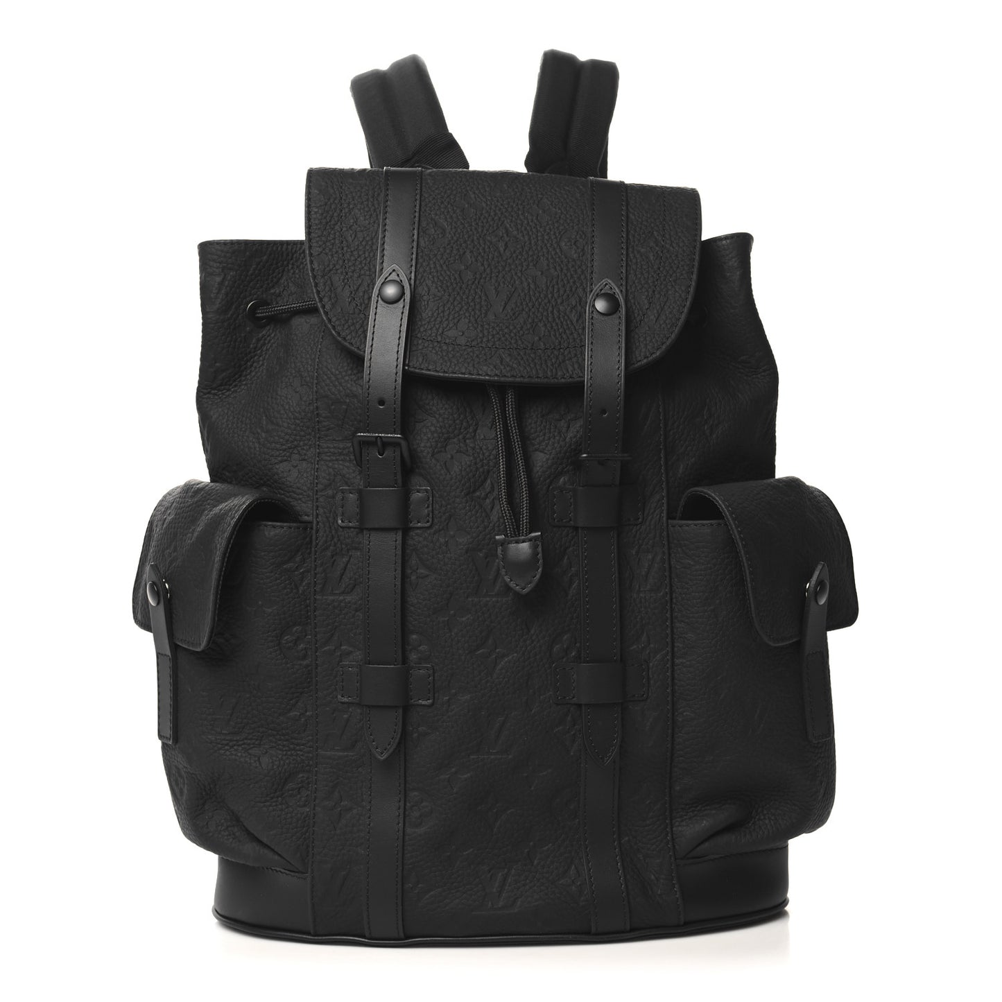 Taurillon Monogram Christopher PM Backpack Black