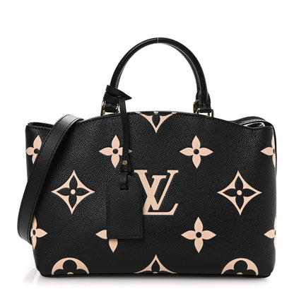 Louis Vuitton Empreinte Monogram Giant Petit Palais Black Beige 1 of 10