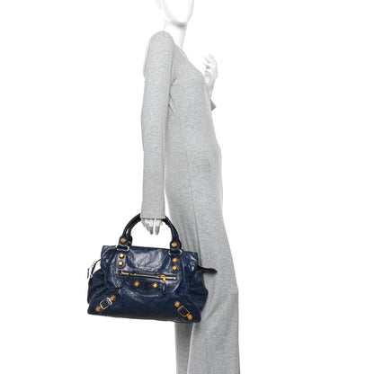 Balenciaga Agneau Giant 21 Gold Hardware Mid Day Marine 2 of 11