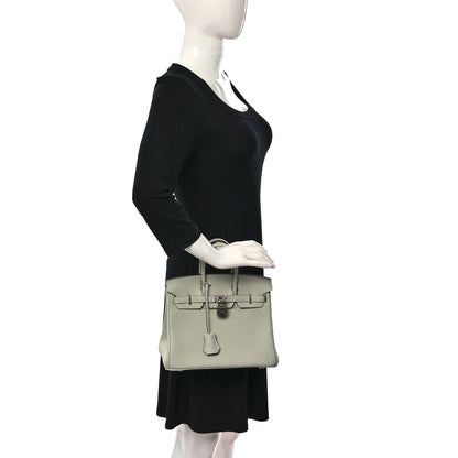 Hermes Togo Birkin 25 Gris Neve 2 of 8