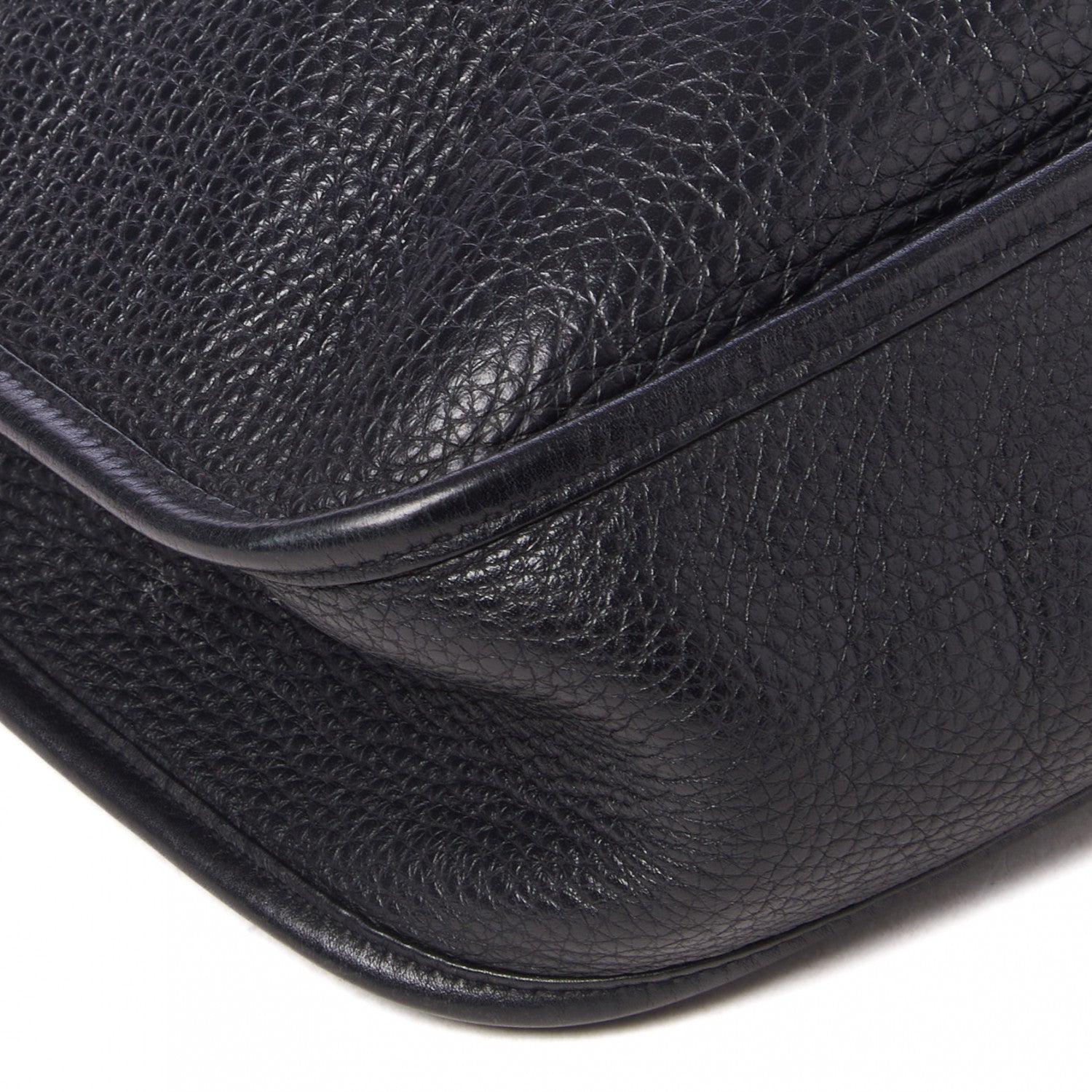 Hermes Taurillon Clemence Evelyne GM Black 5 of 7