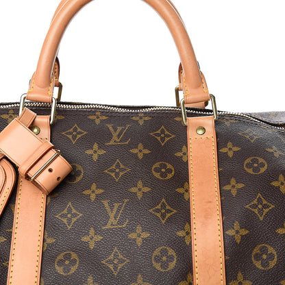 Louis Vuitton Monogram Keepall Bandouliere 60 12 of 12