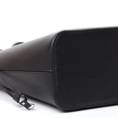 Louis Vuitton Epi Neverfull MM Black 6 of 11