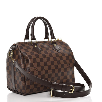 Louis Vuitton Damier Ebene Speedy Bandouliere 25 4 of 9