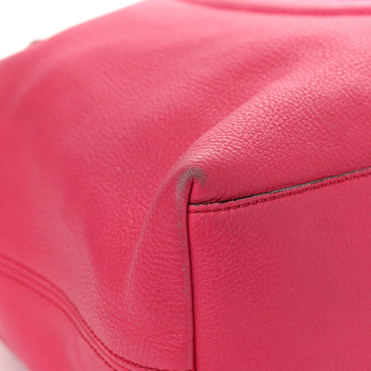 Gucci Pebbled Calfskin Medium Soho Chain Shoulder Bag Pink 14 of 17