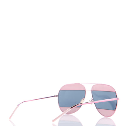 Christian Dior Split 1 Aviator Sunglasses Pink Blue 4 of 6