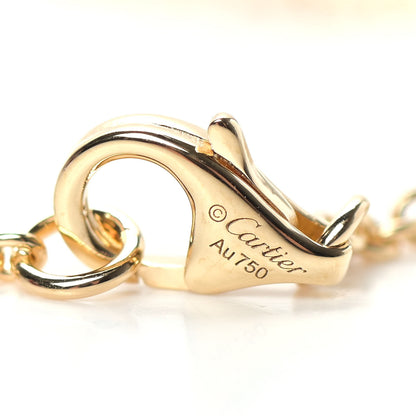 Cartier 18K Yellow Gold Interlocking LOVE Necklace 4 of 6