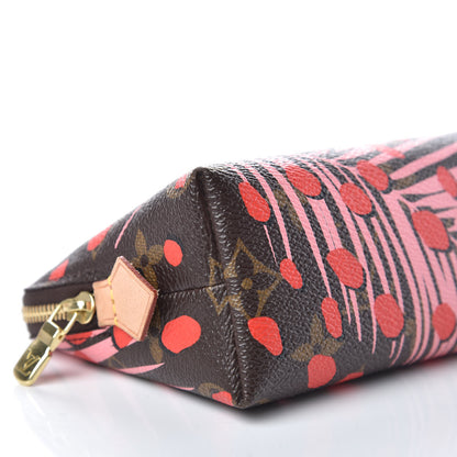 Louis Vuitton Monogram Jungle Dots Cosmetic Pouch Sugar Pink Poppy 7 of 9