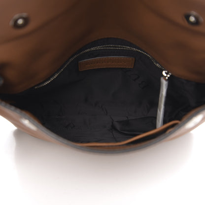 Burberry Calfskin Studded Padlock Messenger Bag Brown 4 of 9