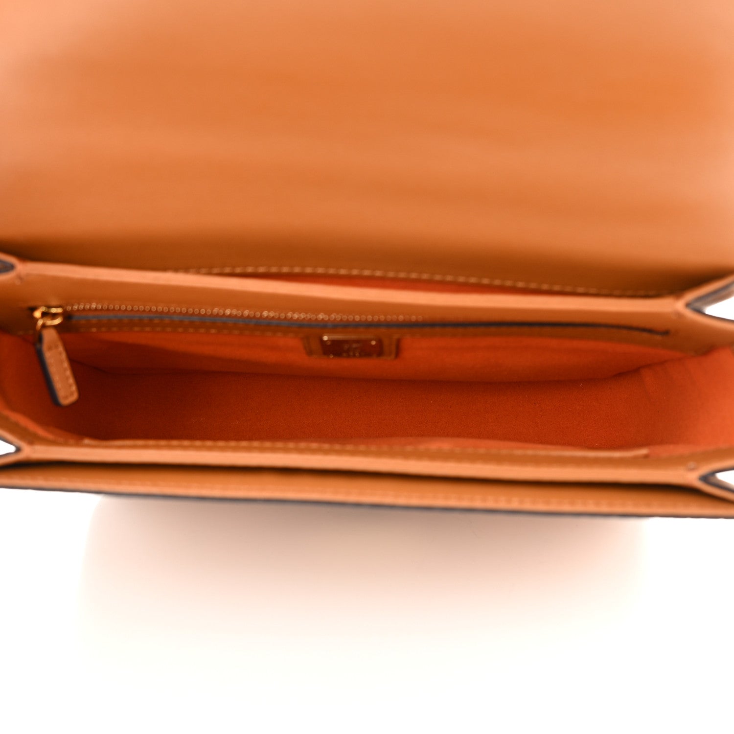 MCM Visetos Medium Patricia Satchel Cognac 5 of 14