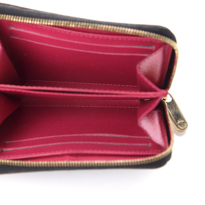 Louis Vuitton Monogram Multicolor Zippy Coin Purse Black Grenade 4 of 5