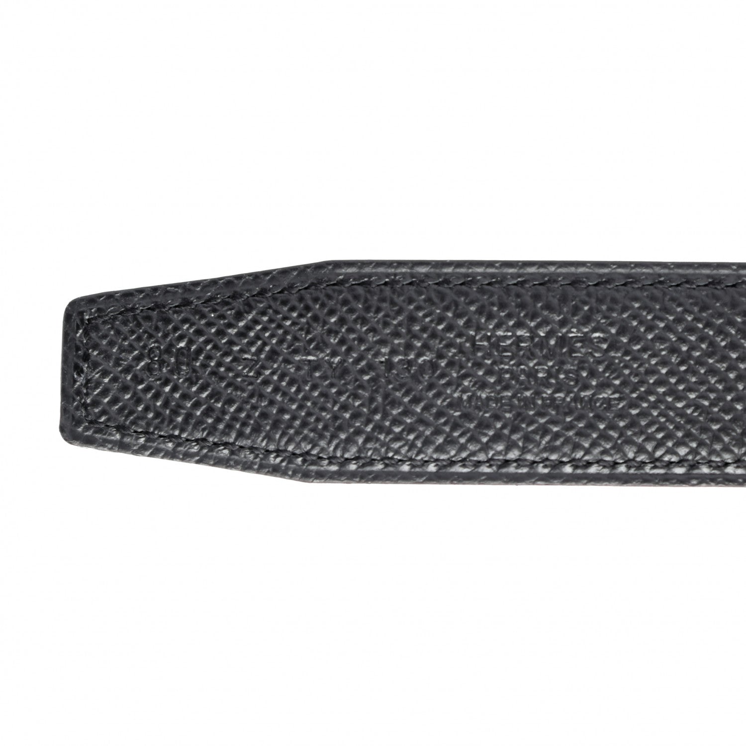 Hermes Swift Epsom 24mm H Belt Strap 80 Nata Black 5 of 5