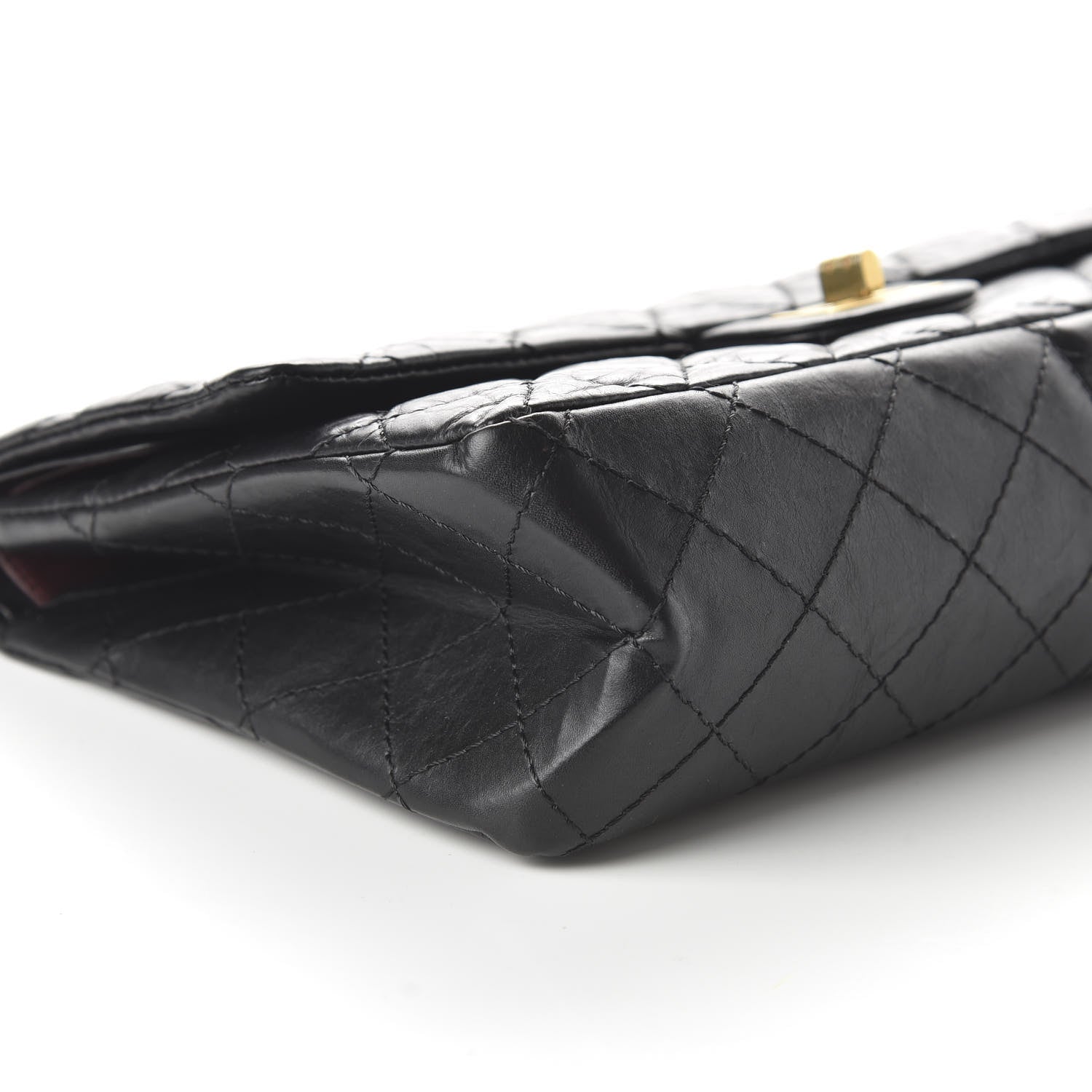 Chanel Aged Calfskin Quilted 2.55 Reissue 226 Flap Black 6 of 11