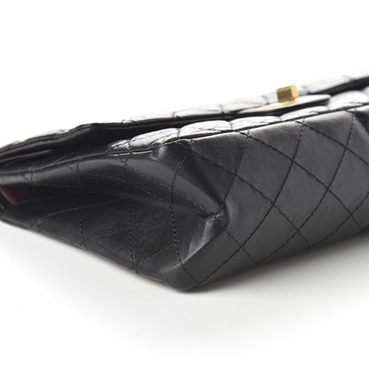 Chanel Aged Calfskin Quilted 2.55 Reissue 226 Flap Black 6 of 11