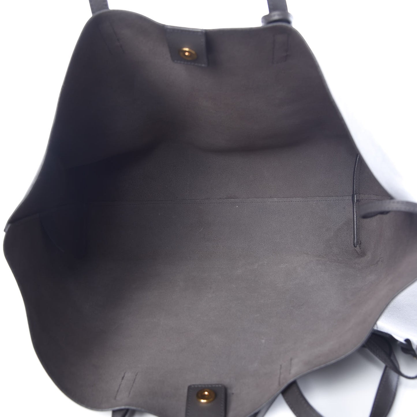 Calfskin Large Shopping Tote Earth