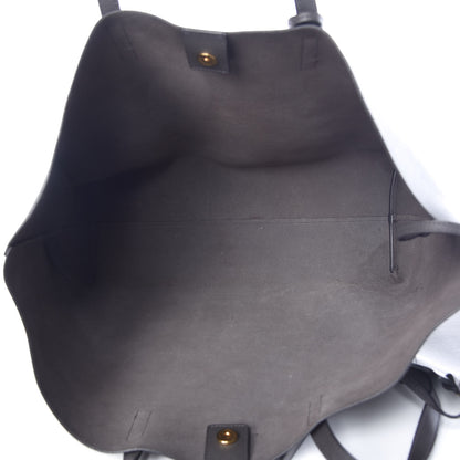 Saint Laurent Calfskin Large Shopping Tote Earth 6 of 9