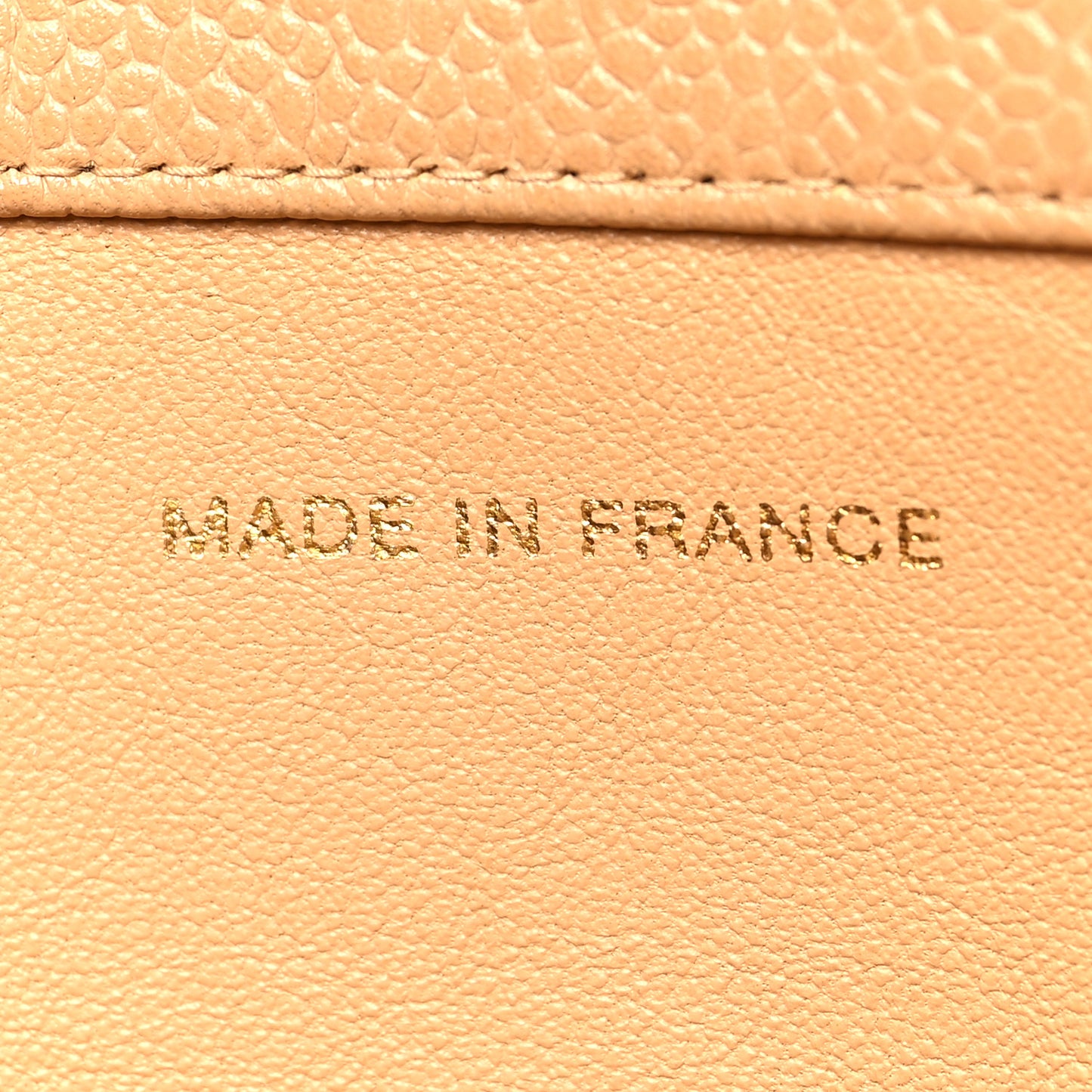 Caviar CC Tote Beige