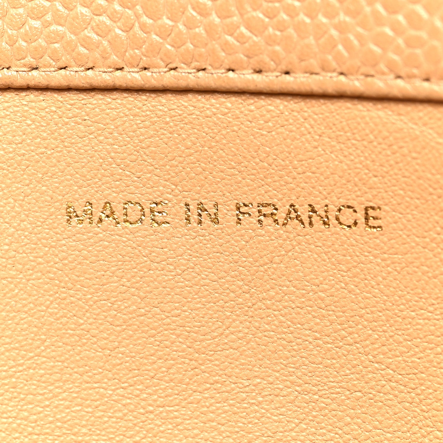 Chanel Caviar CC Tote Beige 7 of 11