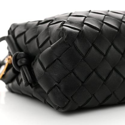 Bottega Veneta Nappa Intrecciato Mini Loop Camera Bag Black 8 of 9