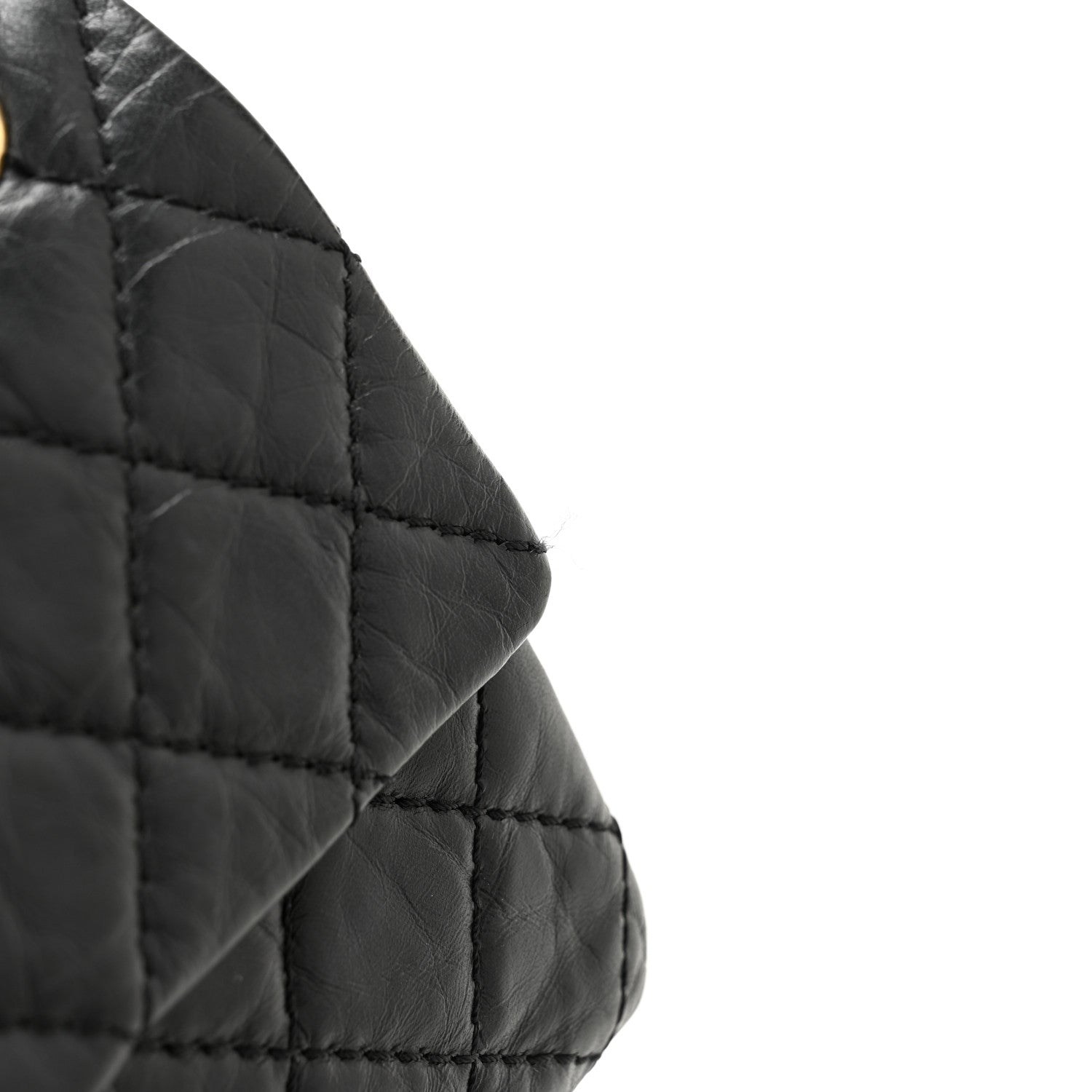 Chanel Aged Calfskin Quilted 2.55 Reissue Mini Flap Black 12 of 12