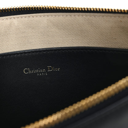 Christian Dior Calfskin Diorissimo Pouch Black 6 of 7