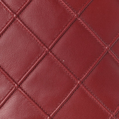 Chanel Calfskin Diamond Debossed Large Cosmos Flap Red 14 of 15