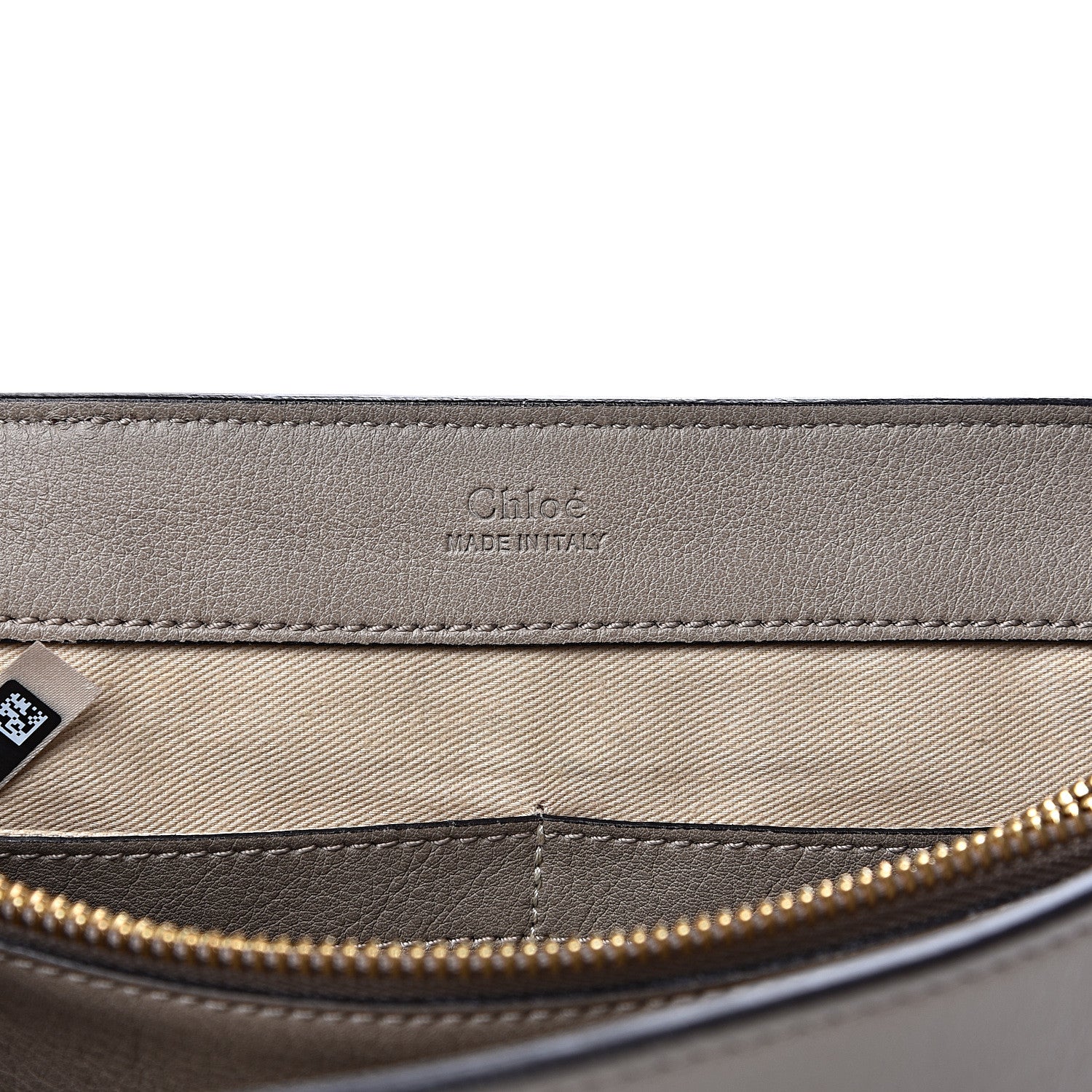 Chloe Calfskin Small Faye Day Shoulder Bag Motty Grey 8 of 14