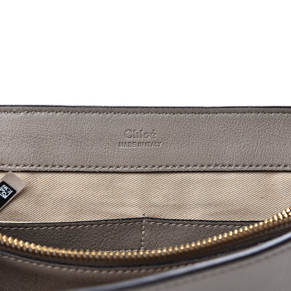 Chloe Calfskin Small Faye Day Shoulder Bag Motty Grey 8 of 14