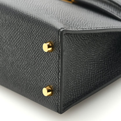 Hermes Epsom Mini Kelly Sellier 20 Black 10 of 10