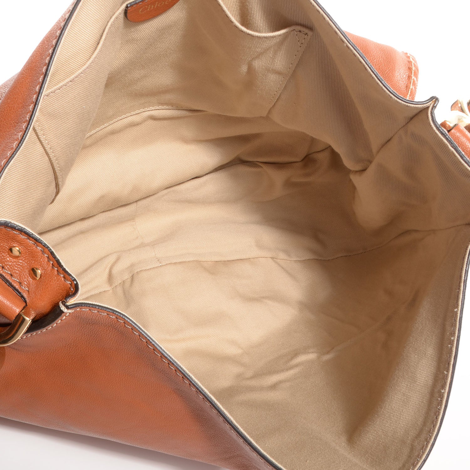 Chloe Calfskin Large Marcie Lock Messenger Armagnac 5 of 8