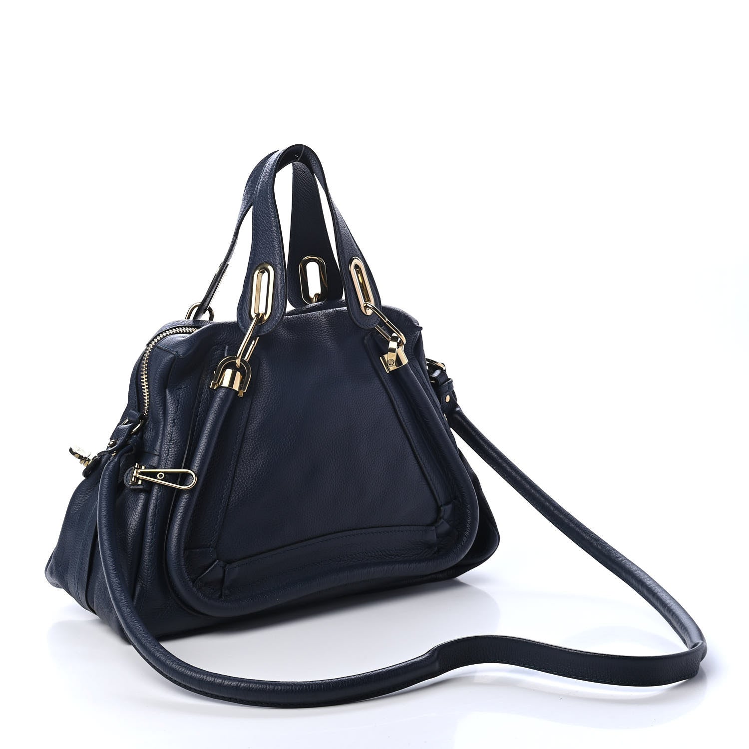 Chloe Calfskin Medium Paraty Navy 2 of 4
