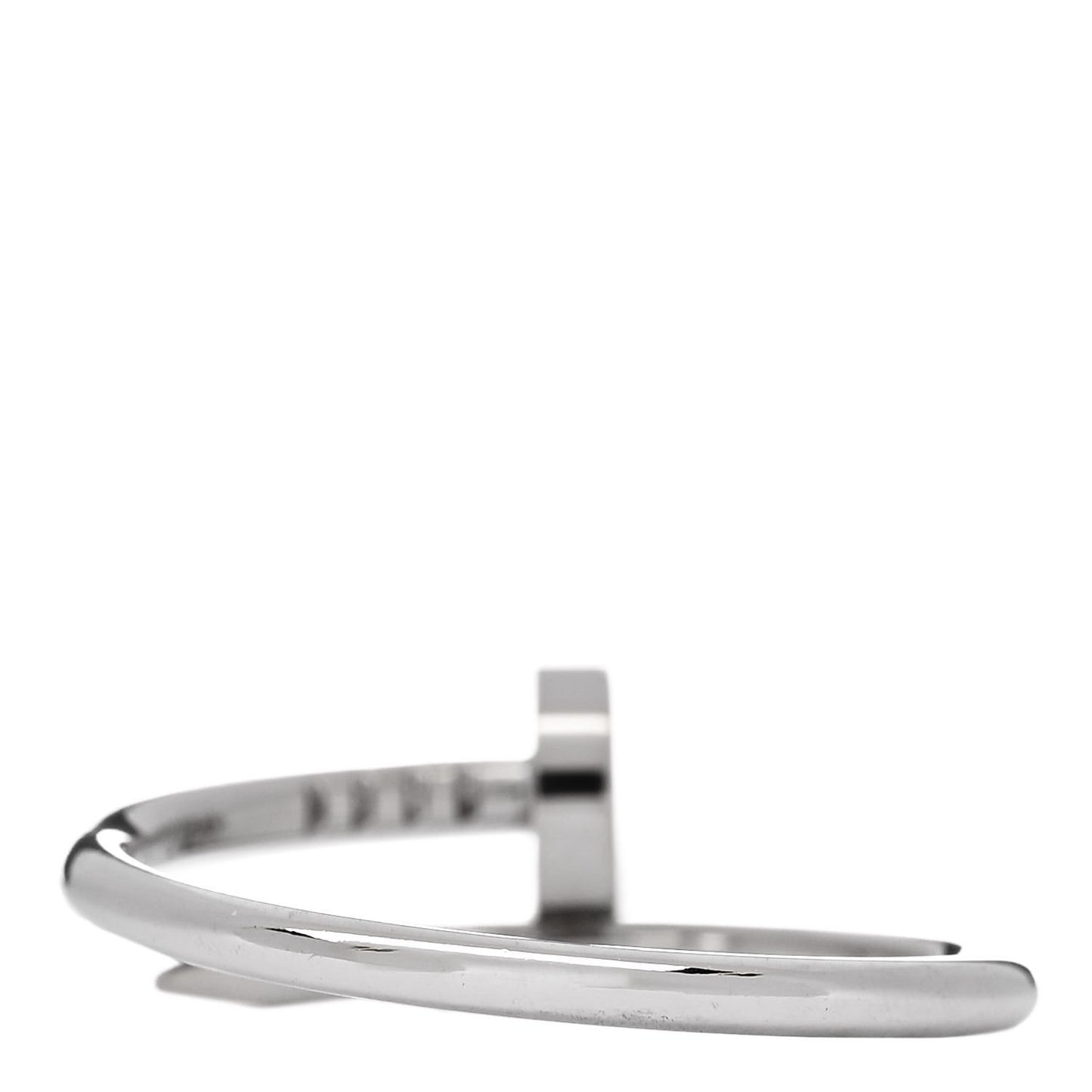 18K White Gold Small Juste Un Clou Ring 57 8