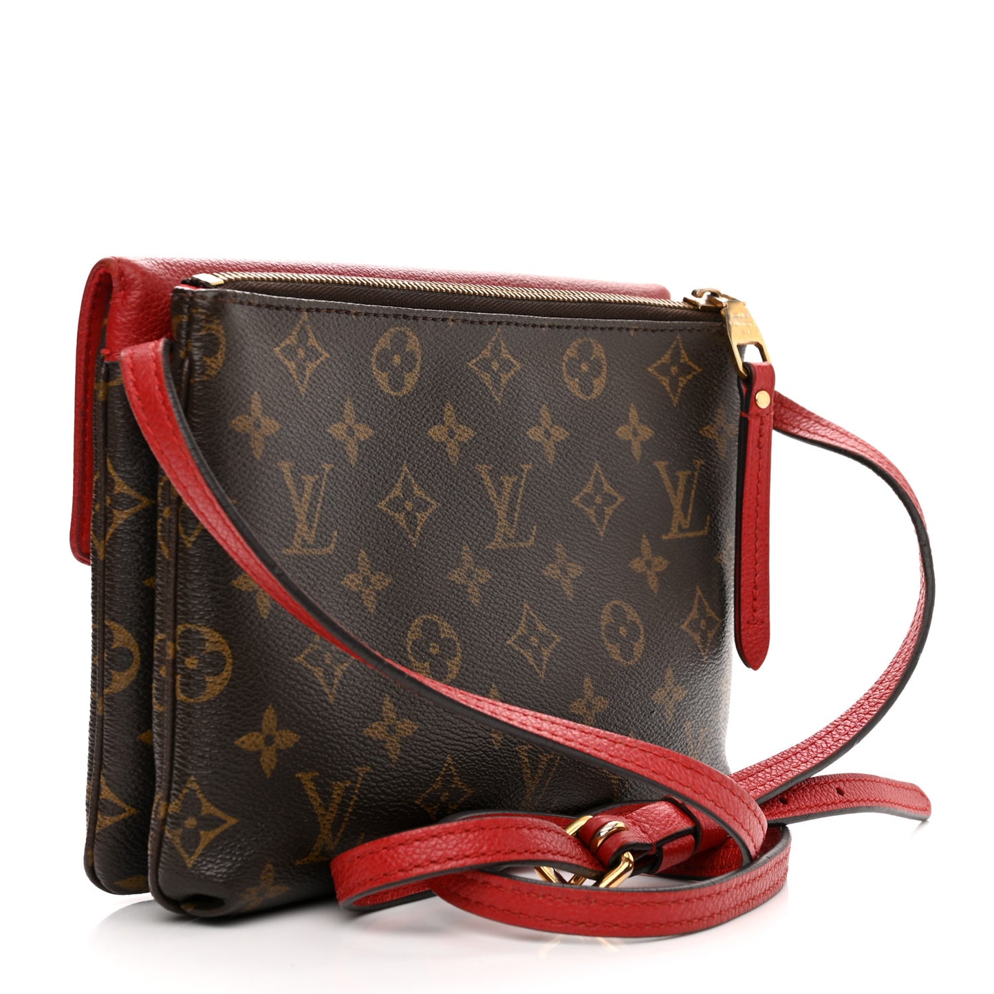 Monogram Twice Pochette Cherry