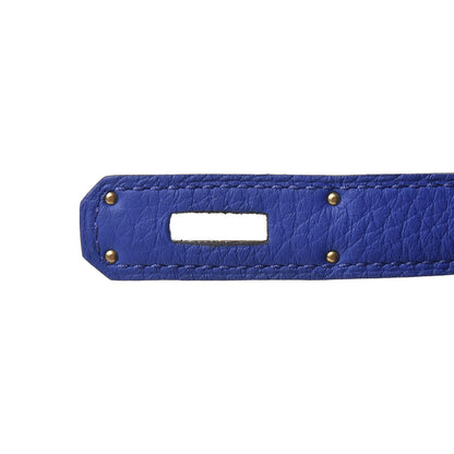 Hermes Togo Birkin 35 Bleu Electrique 22 of 28