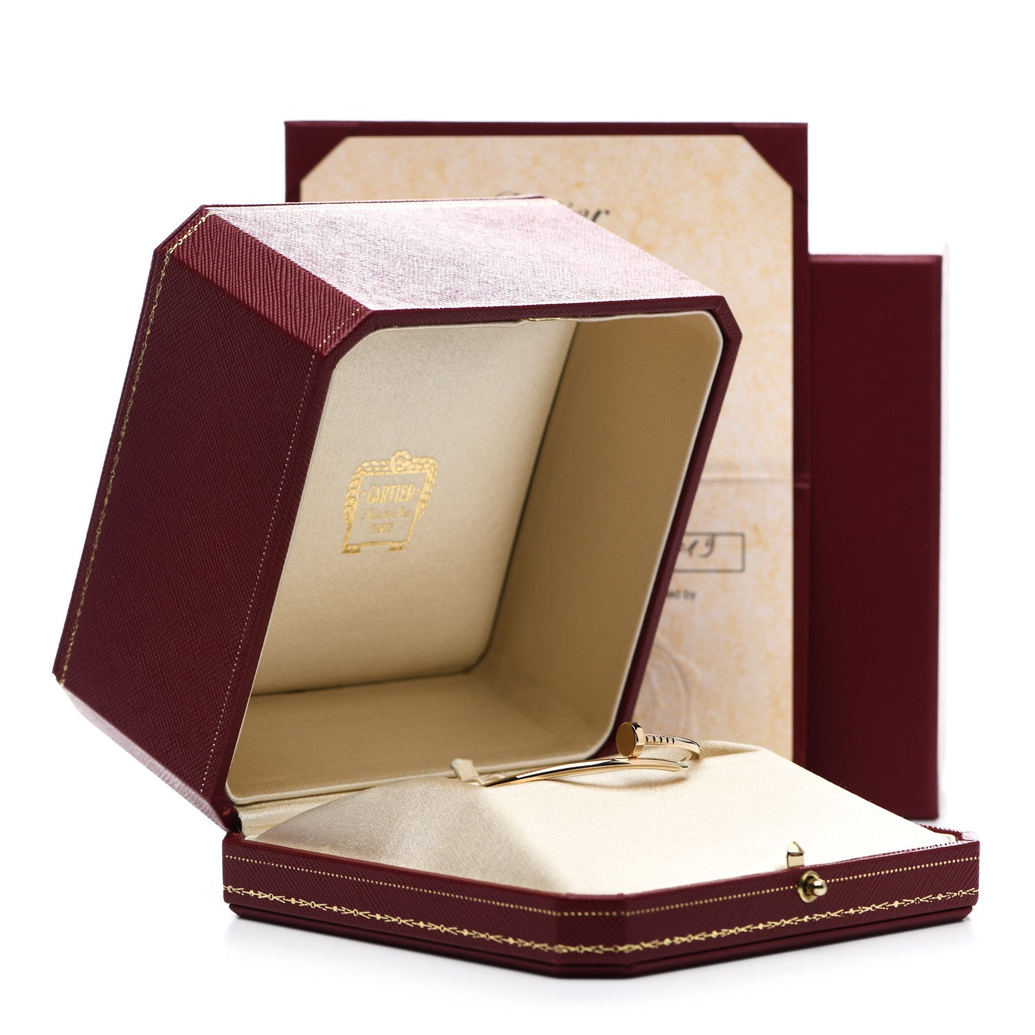Cartier 18K Yellow Gold Small Juste Un Clou Bracelet 16 5 of 5