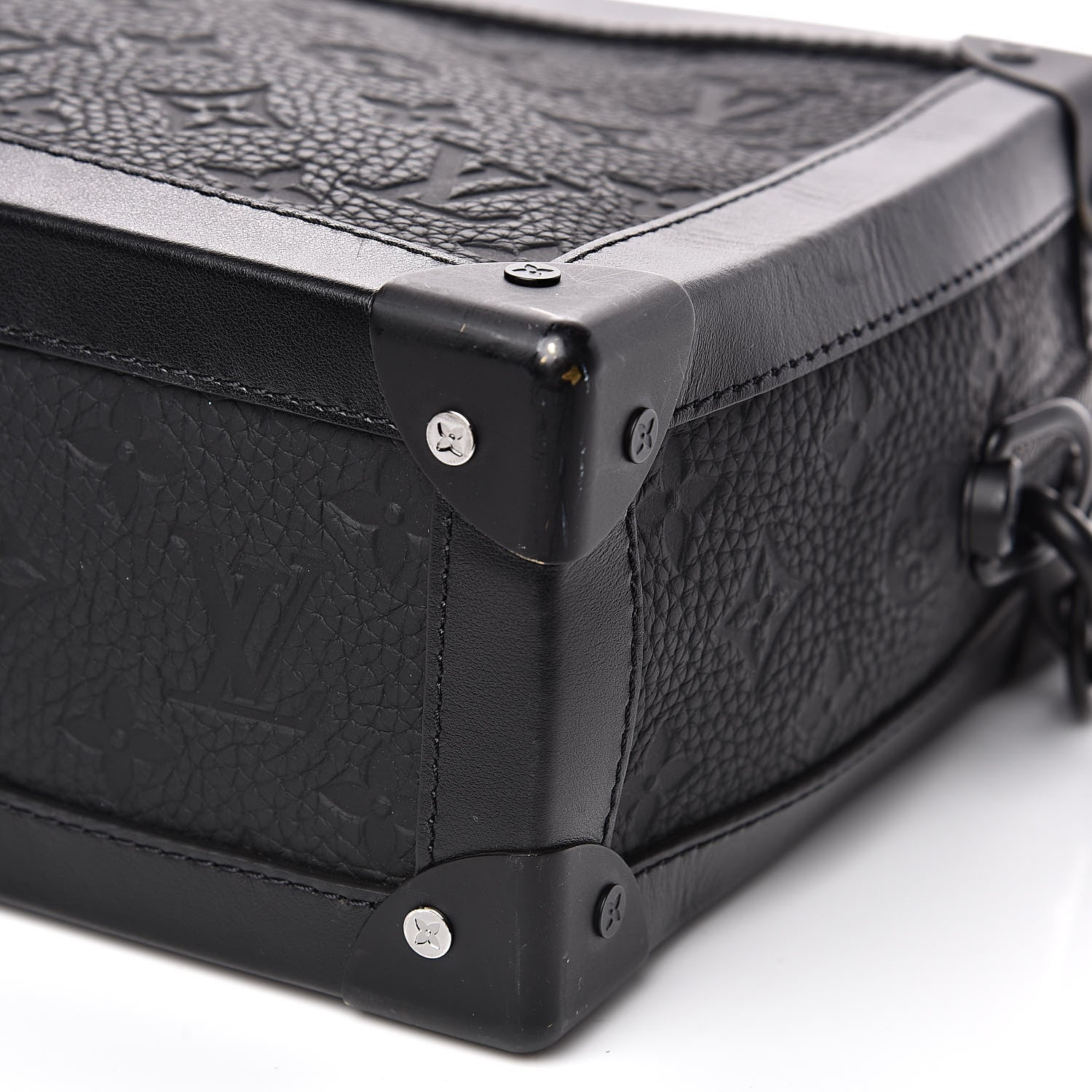 Louis Vuitton Taurillon Monogram Soft Trunk Black 8 of 11