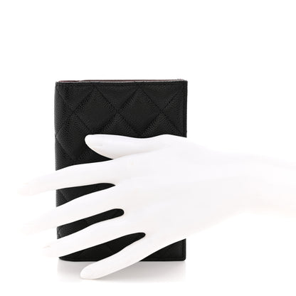 Chanel Caviar Quilted Passport Holder Black 2 of 8