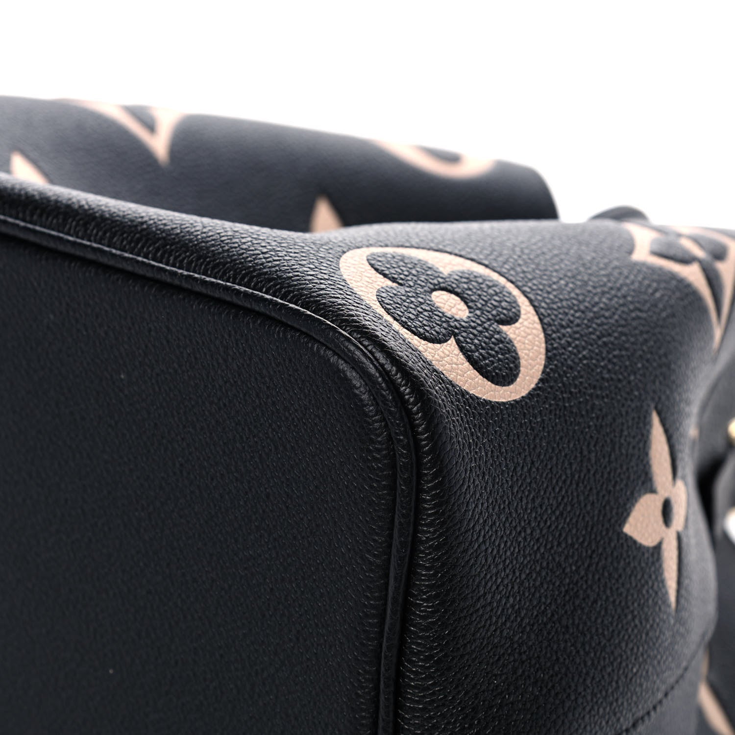 Louis Vuitton Empreinte Monogram Giant Neonoe MM Black Beige 9 of 11