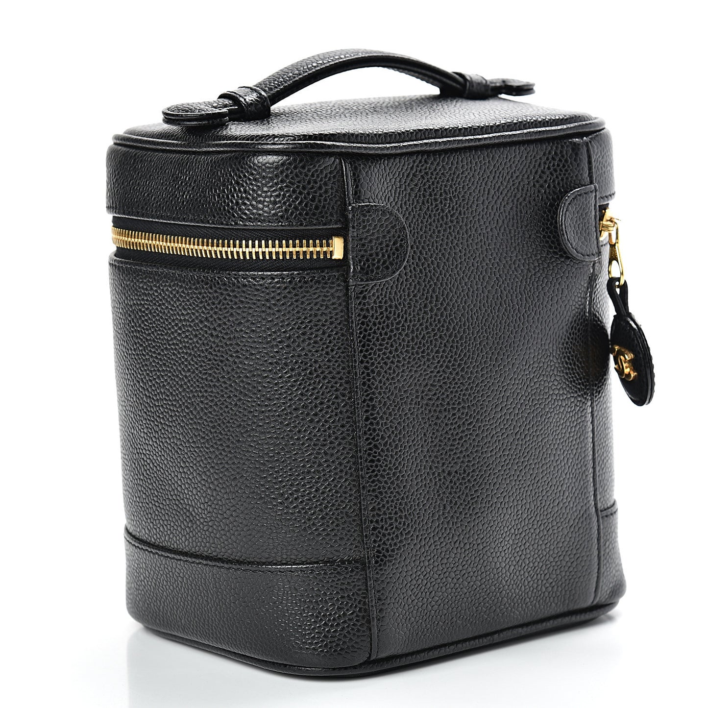 Caviar Cosmetic Vanity Bag Black