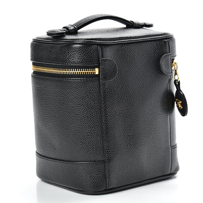 Chanel Caviar Cosmetic Vanity Bag Black 3 of 16