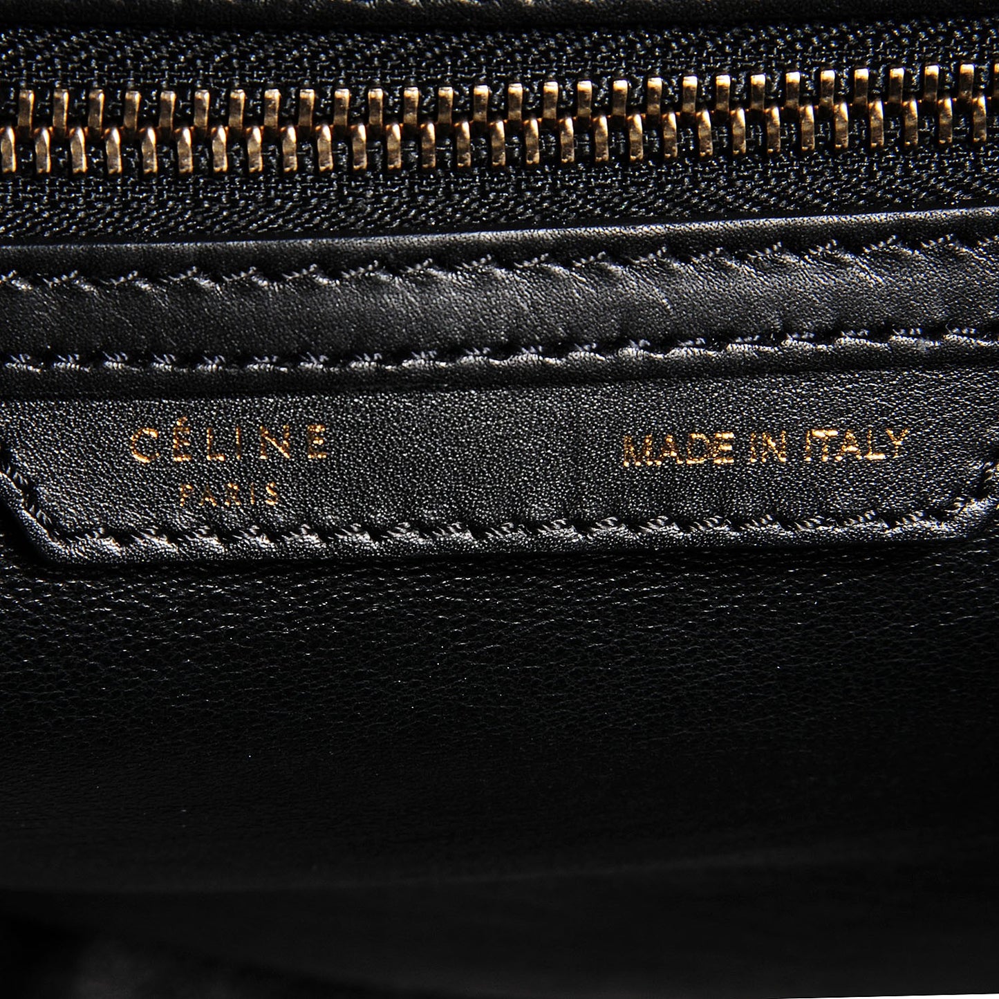 Linen Leopard Printed Mini Luggage Black