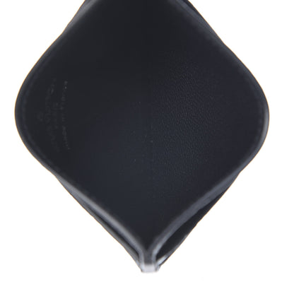 Louis Vuitton Ostrich Double Card Holder Black 5 of 8