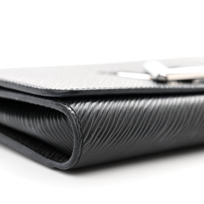 Louis Vuitton Epi Twist Chain Wallet Black 9 of 11