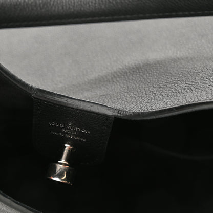 Louis Vuitton Calfskin Lockme Hobo Black 10 of 14
