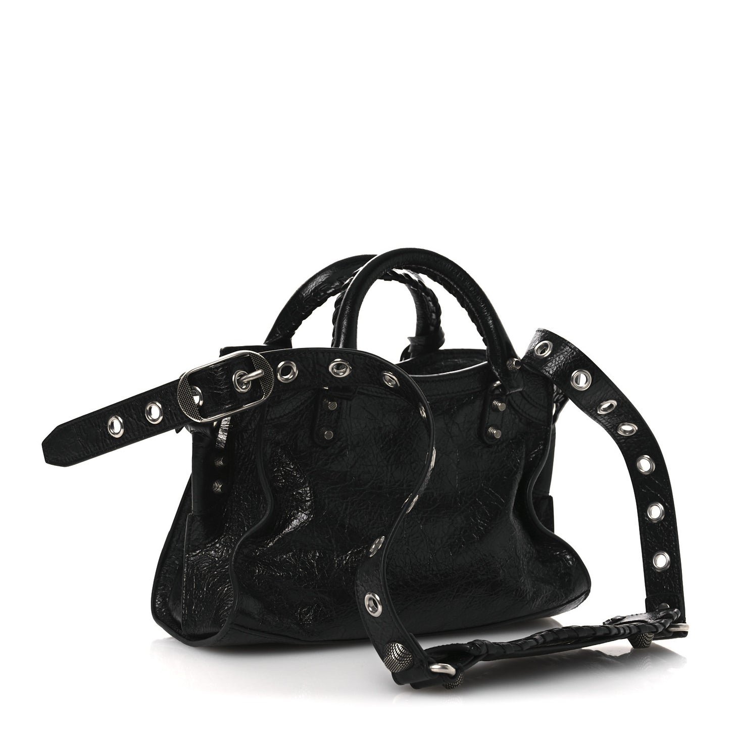 Agneau Arena Neo Cagole Handbag XS Black