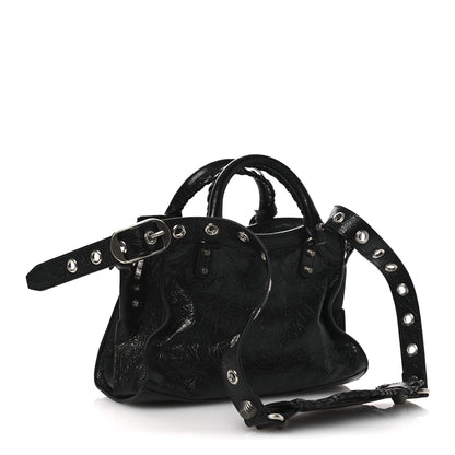 Balenciaga Agneau Arena Neo Cagole Handbag XS Black 4 of 11
