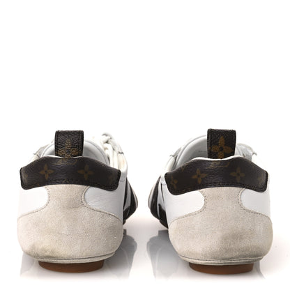 Louis Vuitton Monogram Calfskin Womens LV Sneakerina 37 White 6 of 12