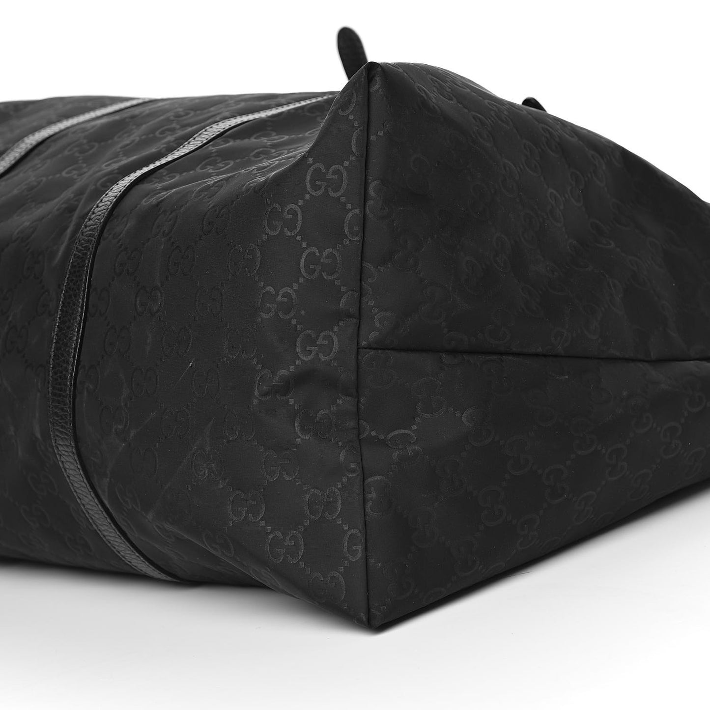 Nylon Monogram Light Duffle Bag Black