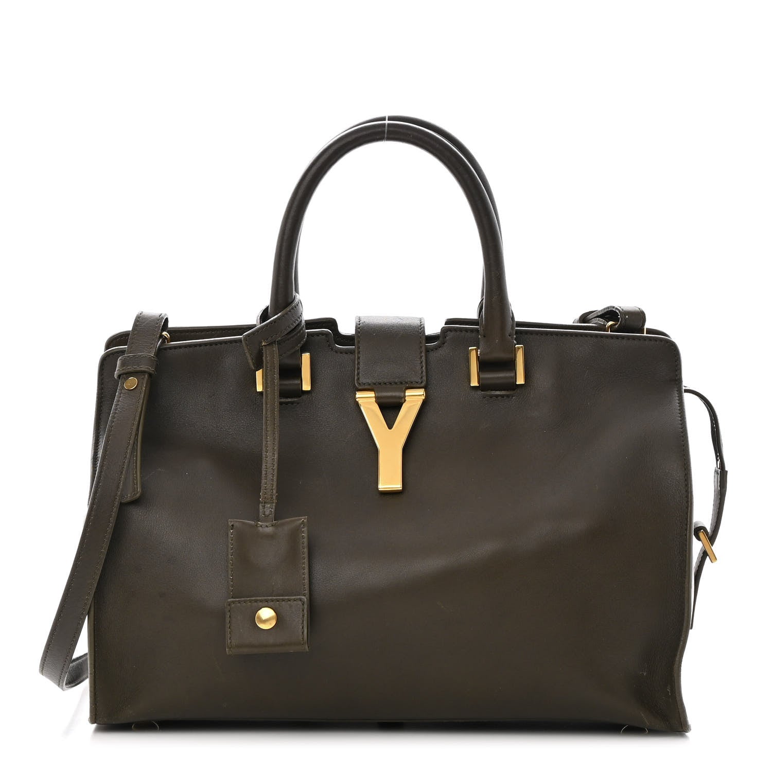 Saint Laurent Calfskin Small Classic Y Cabas Mousse 1 of 24