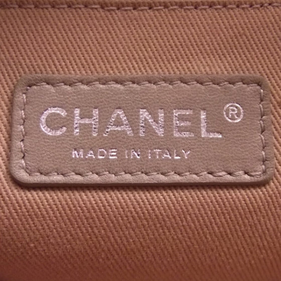 Chanel Leather Quilted Shopping Tote 10 of 13